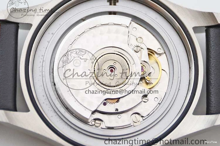 MIROTIME 0503 UrbanStyle Mark XVIII IW327012 SS M+F 1:1 Best Edition White Dial on Black Leather Strap A 7054